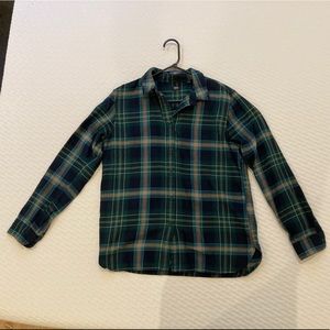 Uniqlo Plaid Button Down Shirt